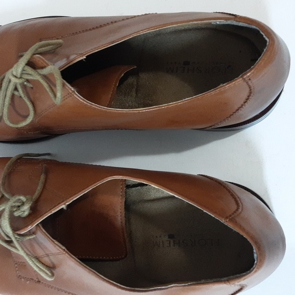 Florsheim oxford leather Mens 13 lace up dress shoe brown Lace-up style main image 6